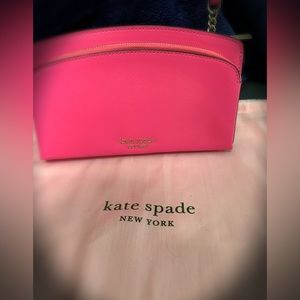 Kate Spade New York Chain Wallet Pink Crossbody Bag - Condition NEW - Women